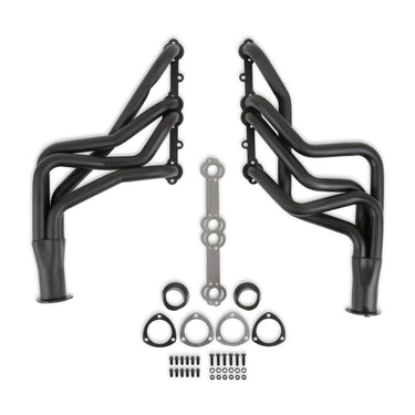 Flowtech Long Tube Header - Black Painted -1-5/8 in. x 3.0 in.