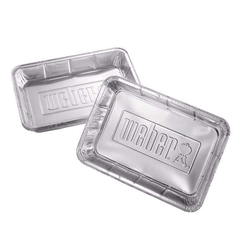 Load image into Gallery viewer, Weber Aluminum Drip Pan 13.1&quot; x 9.1&quot; (10 Pack)
