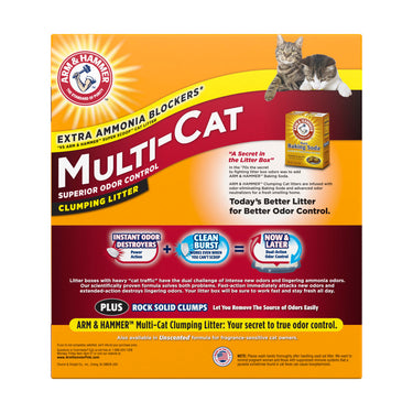 Arm & Hammer Multi-Cat Odor Control Clumping Cat Litter