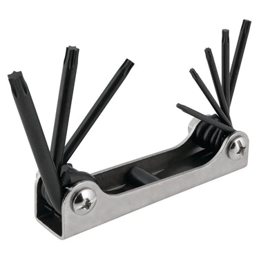 Performance Tool 8 pc. Folding Star Key Set