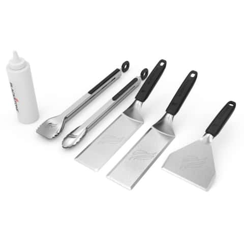 Blackstone Stainless Steel Silver Griddle Tool Set (6 Pack)