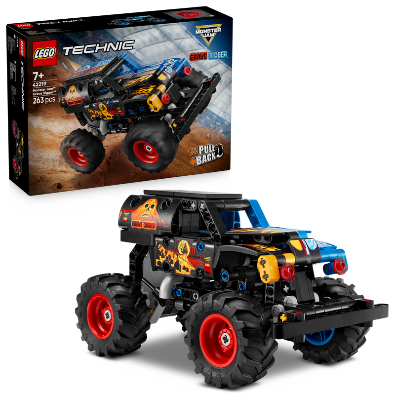 LEGO® Technic™ Monster Jam™ Grave Digger™ Fire and Ice