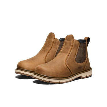 Keen Women's San Jose Chelsea 90° Heel Boot (Soft Toe) Belgian/Gum 10W