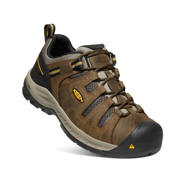 Keen Men's Flint II (Soft Toe) 10D Cascade Brown/Golden Rod