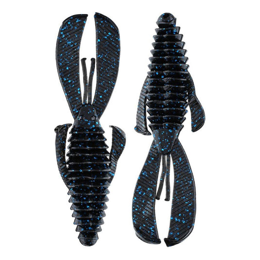 Strike King Rage Bug 4" Black Blue Flake