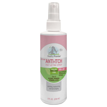 Four Paws Healthy Promise Pet Aid Fast-Acting Anti Itch Spray for Dogs & Cats