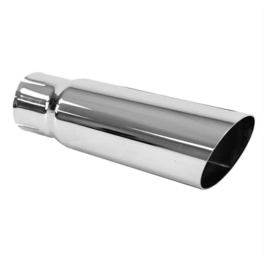 AP Round, Chrome 2.50 Inch Exhaust Tip ST1256S