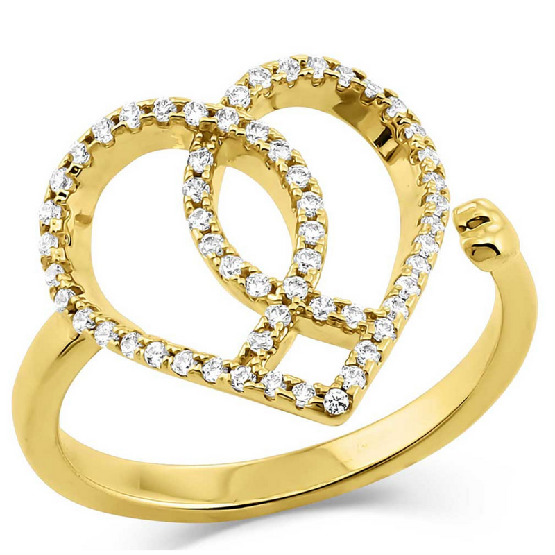 Load image into Gallery viewer, FAITH HEART RING
