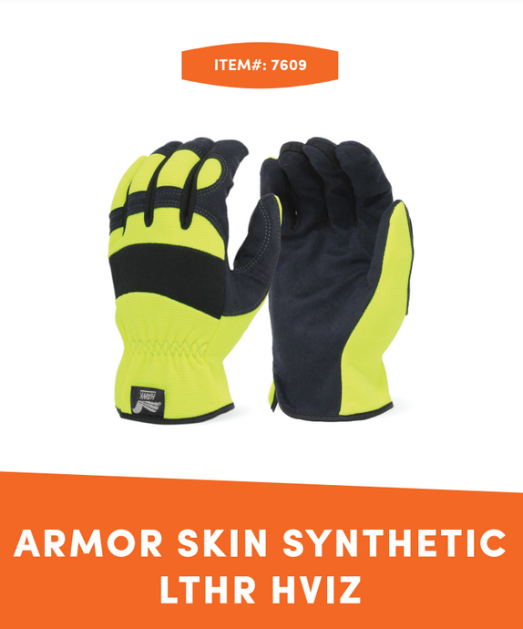 Armor Skin Synthetic Leather Hi-Viz Medium