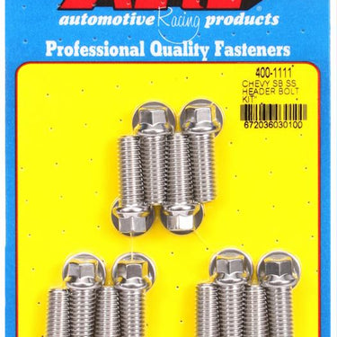 ARP Stainless Steel Header Bolts 400-1111