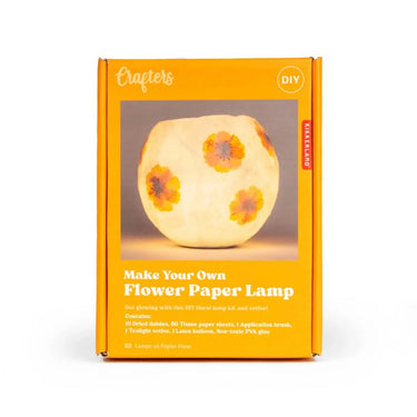 Kikkerland Flower Paper Lantern Kit