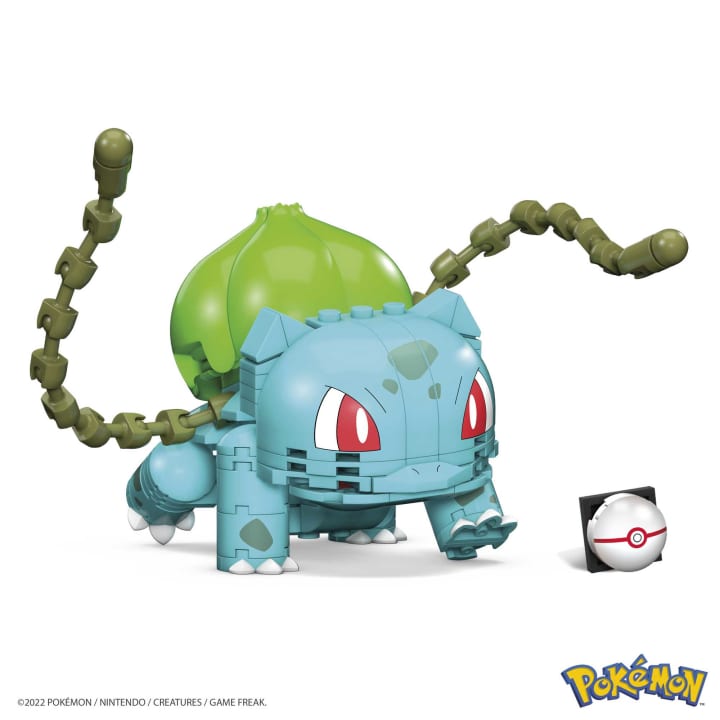 Load image into Gallery viewer, MEGA Pokemon Bulbasaur Construction Set
