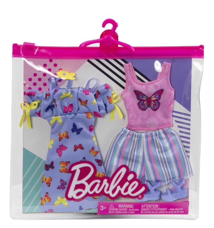 Load image into Gallery viewer, Barbie Fashion Pack 1 - 2 Outfits &amp; 2 Accessories
