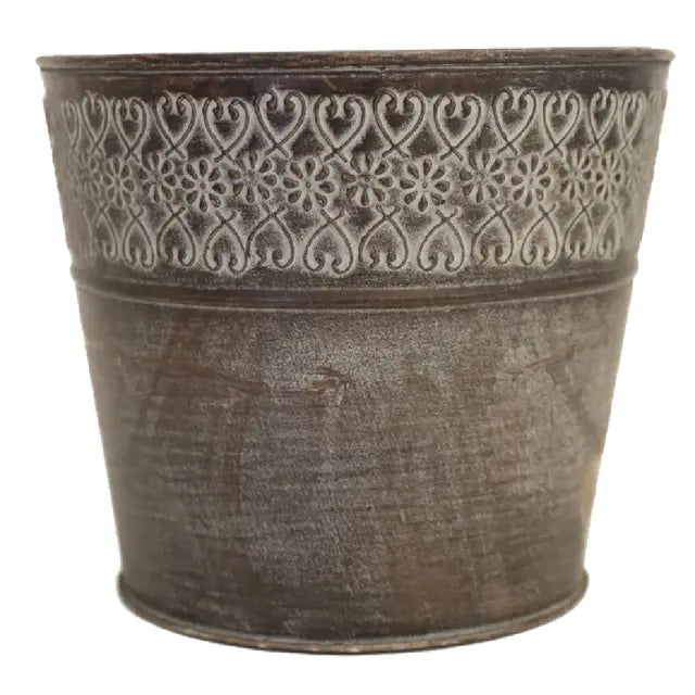 Robert Allen Savannah Planter, Burnished Bronze, 6