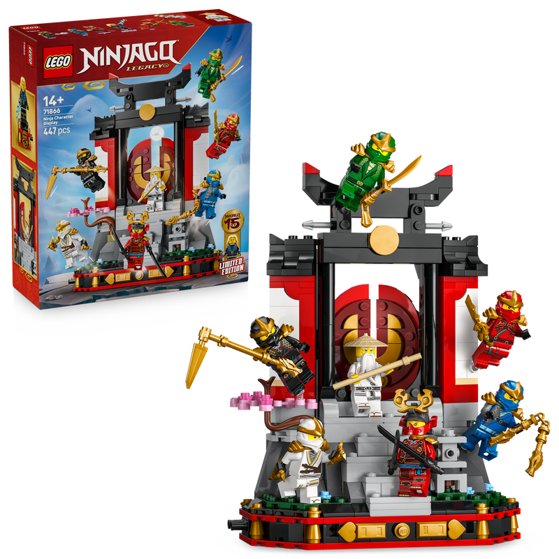 LEGO® NINJAGO® Ninja Character Display 15th Anniversary