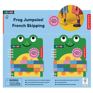 Kikkerland Kidoki FrogJumpsies French Skipping