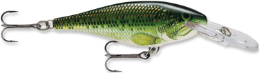 Rapala Shad Rap 2 3/4" Medium Diving Crankbait SR07 (Baby Bass)