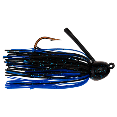 Strike King Bitsy Bug Jig 1/4oz (Black Blue)