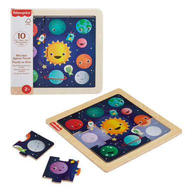 Fisher-Price Wooden Jigsaw Puzzle Collection For Toddlers & Preschool Kids, Style May Vary (1 Puzzle per purchase