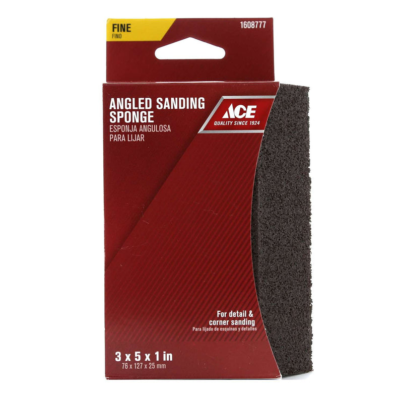 Load image into Gallery viewer, Ace 5 in. L X 3 in. W 120 Grit Fine Sanding Sponge
