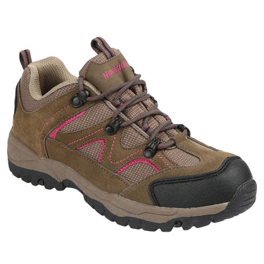Northside Women's Snohomish Low Waterproof Hiking Shoe (Stone/Berry) Size 6