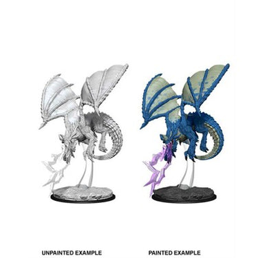 Dungeons & Dragons: Nolzur's Marvelous Unpainted Miniatures - Young Blue Dragon