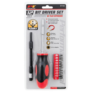 Performance Tool 12 pc. Bit Driver Set