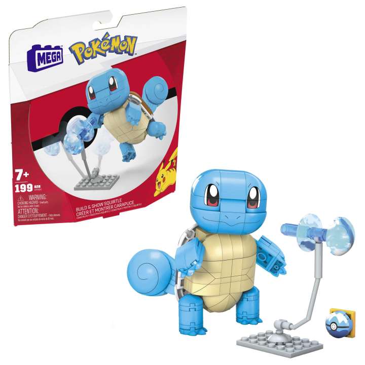 Load image into Gallery viewer, MEGA Pokemon Squirtle Construction Set
