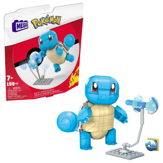 MEGA Pokemon Squirtle Construction Set