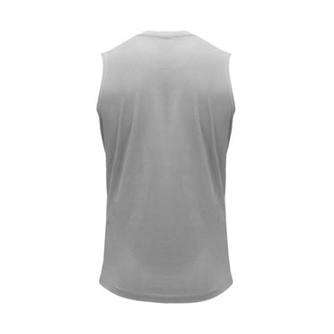 Key Brand Spartan Sleeveless Pocket Tee (Heather Grey) Size 4XL