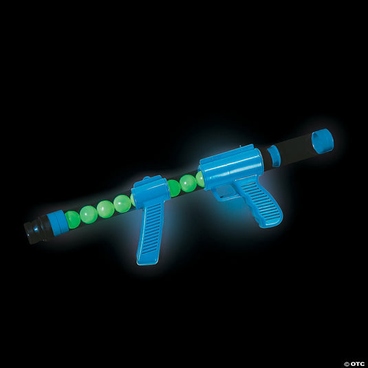 Blue Glow-in-the-Dark Moon Blaster Guns