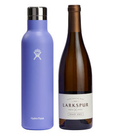 Hydro Flask25oz Ceramic Wine Bottle Lupine