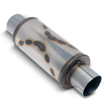 Black Widow Exhaust Widowmaker 409 Stainless Steel 2.5 Inch Muffler BW0013-2