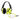 ULTRX Sound Blocker Youth Ear and Eye Protection Combo (Lime)