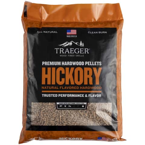 Traeger Premium All Natural Hickory Hardwood Pellets 20 lb