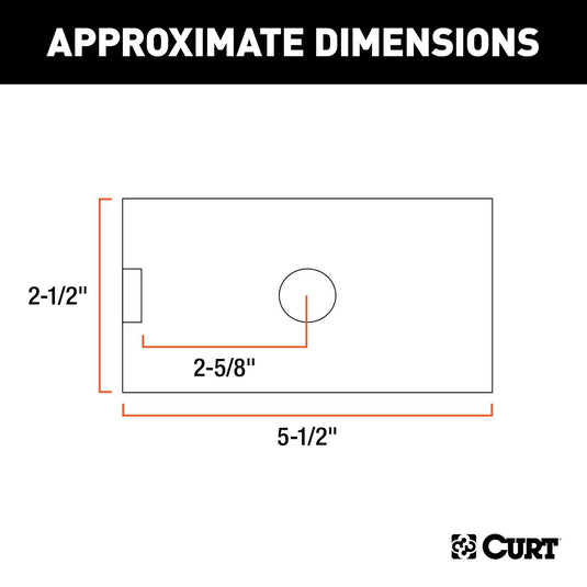 CURT Ball Mount Reducer