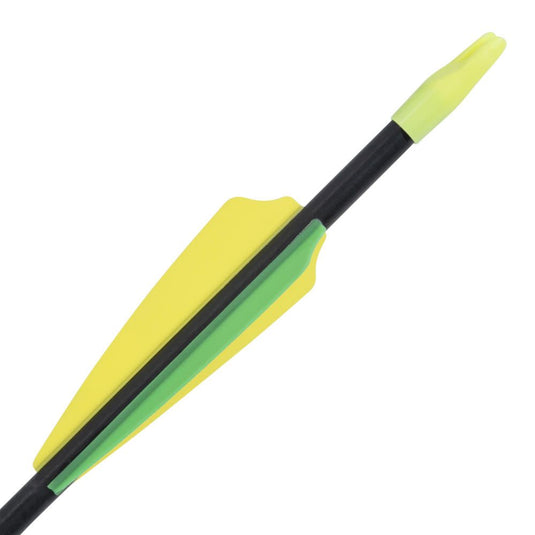 Razor 28" Blade100 Youth Arrows, 3-Pack, Neon Green & Yellow