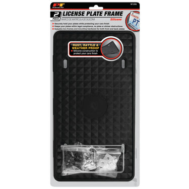 Performance Tool Silicone License Plate Frame