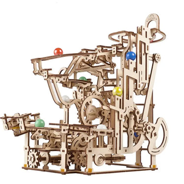 UGears Marble Run Tiered Hoist -3