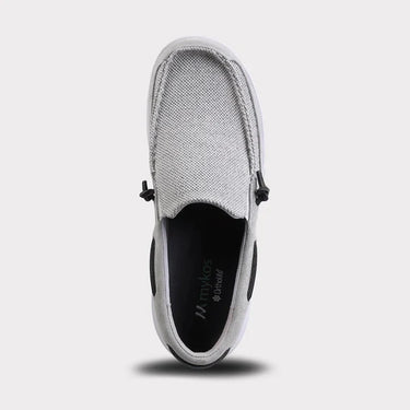 Mykos Calvin Men's Slip-On Shoe (Grey) Size 9