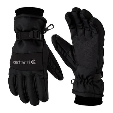 Carhartt Waterproof Insulated Knit Cuff Glove (Black) Size S
