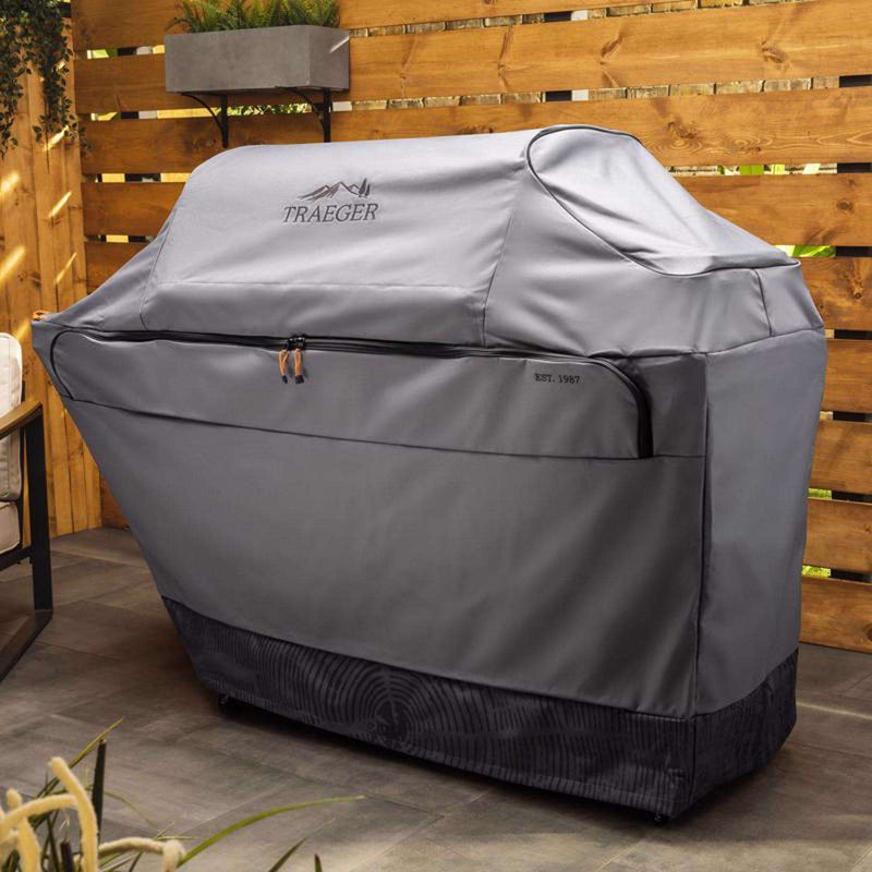 Load image into Gallery viewer, Traeger Gray Grill Cover For Timberline XL
