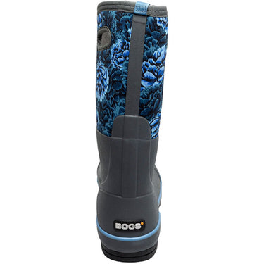 Bogs Women's Classic II Perfect Flowers Rubber Boot (Black) Size 9M