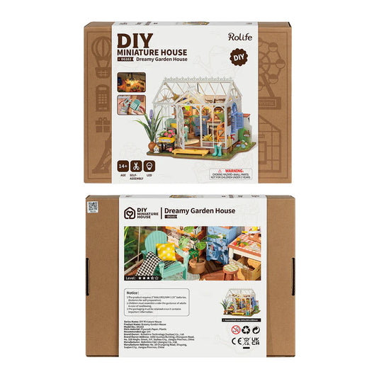 Rolife Dreamy Garden House DIY Miniature House Kit
