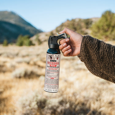 Frontiersman Max 7.9 Oz. Bear & Mountain Lion Spray With Belt Holster