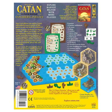 Catan Extension: Explorers & Pirates