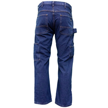 Key Contractor Grade Double Front Denim Dungaree (Indigo) Size 40x32