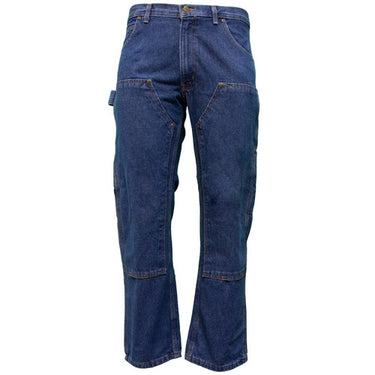 Key Brand Contractor Grade Double Front Denim Dungaree (Indigo) Size 44x30