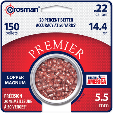 Crosman® Copper Magnum Domed Pellet (.22)
