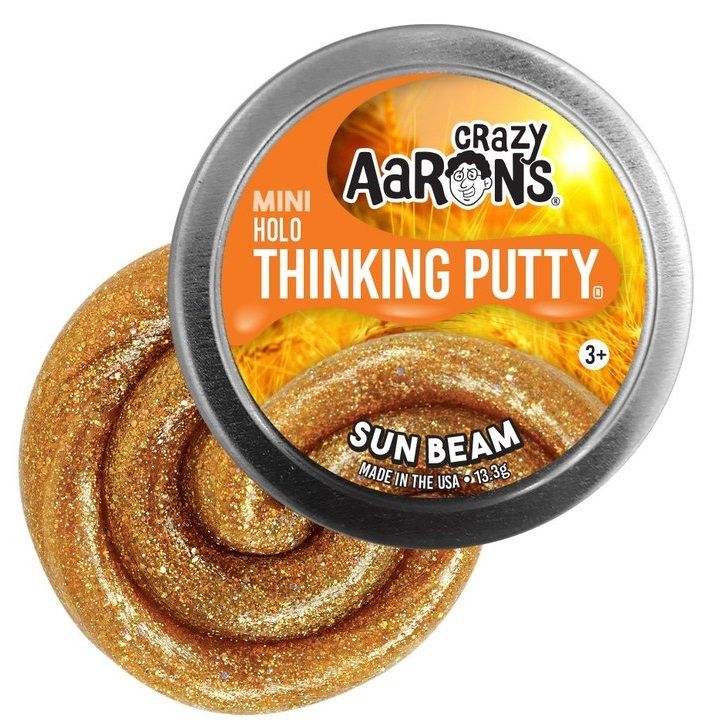 Load image into Gallery viewer, Sun Beam Mini Holo Thinking Putty
